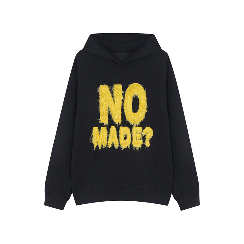 Streetwear Hoodie Autumn/Winter Alphabet Hooded Sweater Loose Hoodie