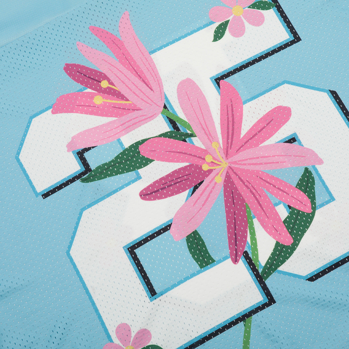 Hip hop clothing new york summer flower short-sleeved hiphop quick-drying hollowed-out t-shirt