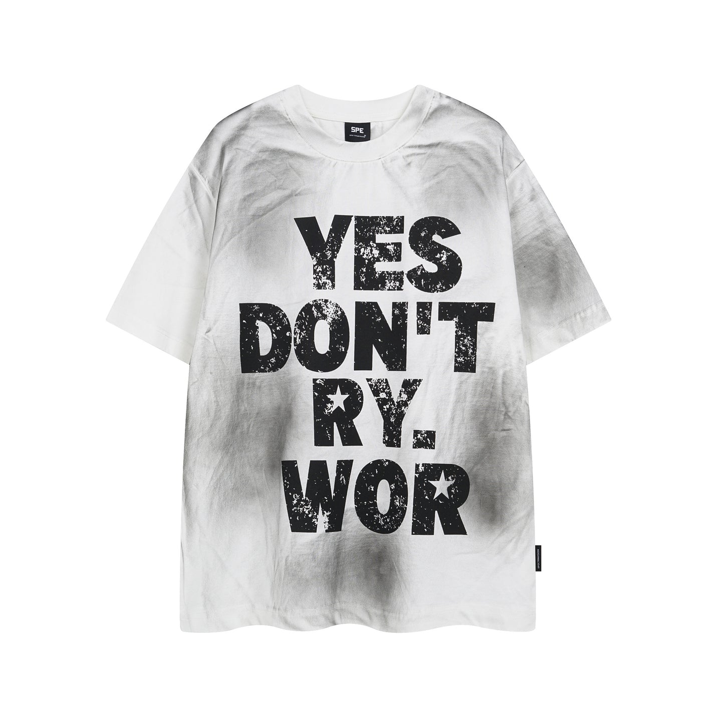 Retro Style Shirt For Men Summer Wash Short Sleeve T-Shirt
