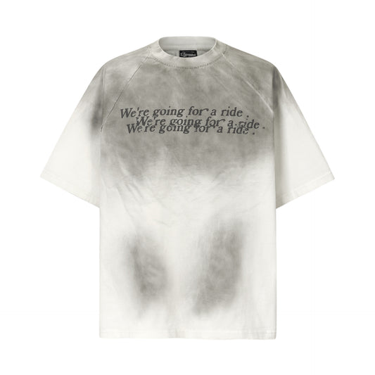 Unisex T-shirts Summer Letter Design Men's Loose Short Sleeve T-Shirt