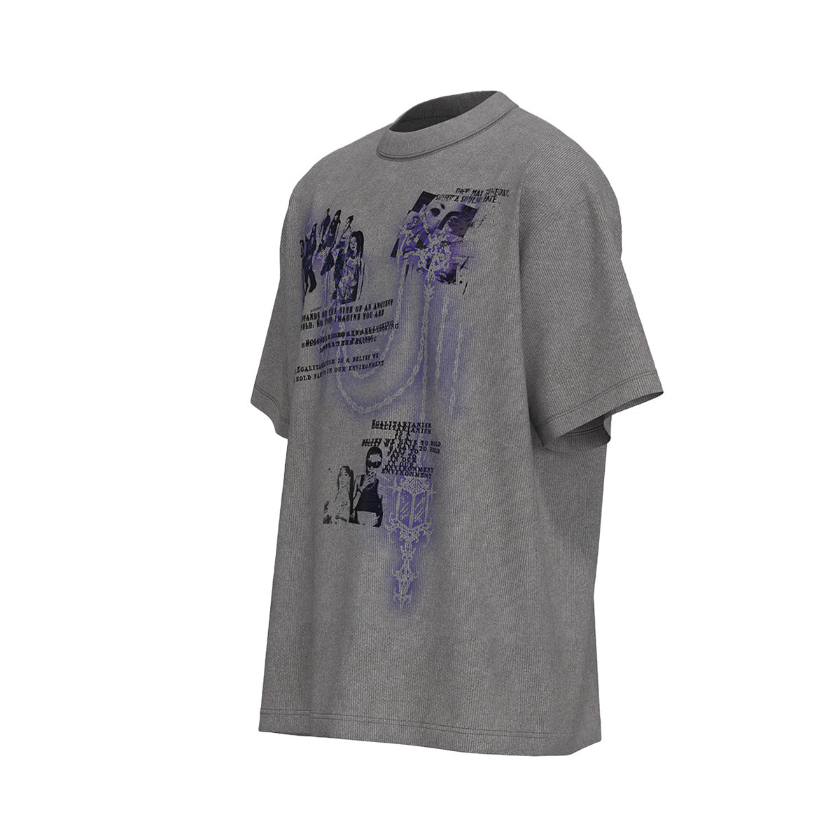 Hustle vintage summer graffiti print short sleeve t-shirt