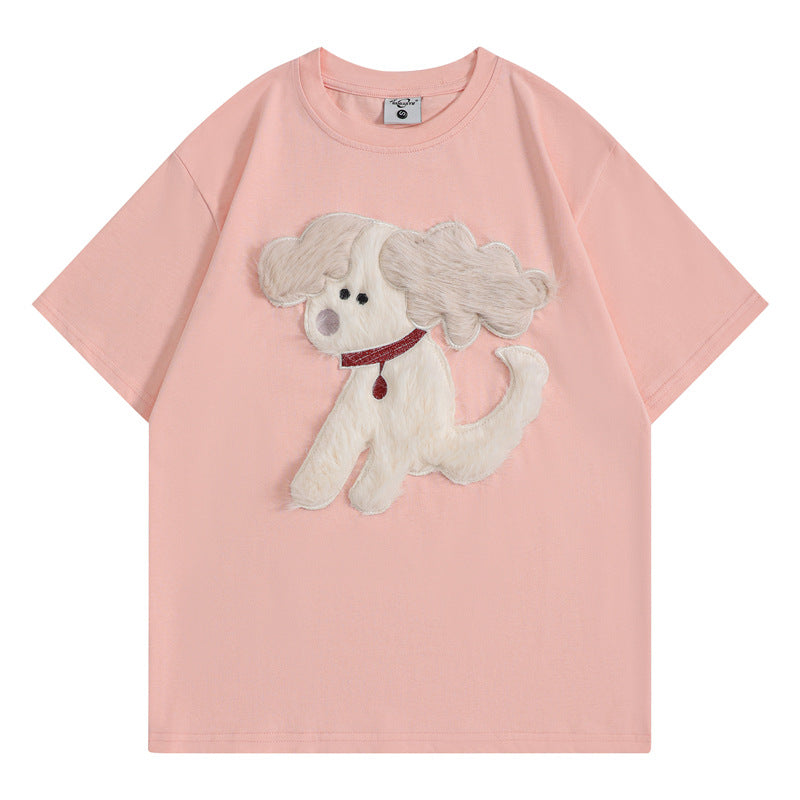 Camisetas streetwear summer style retro casual loose short sleeve T-Shirt