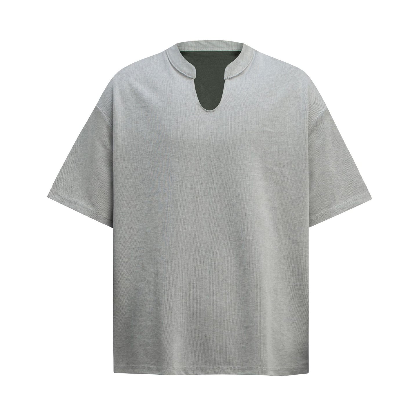 Unisex T-shirts Summer Double-Sided Men's Loose Crew Neck Short Sleeve T-Shirt