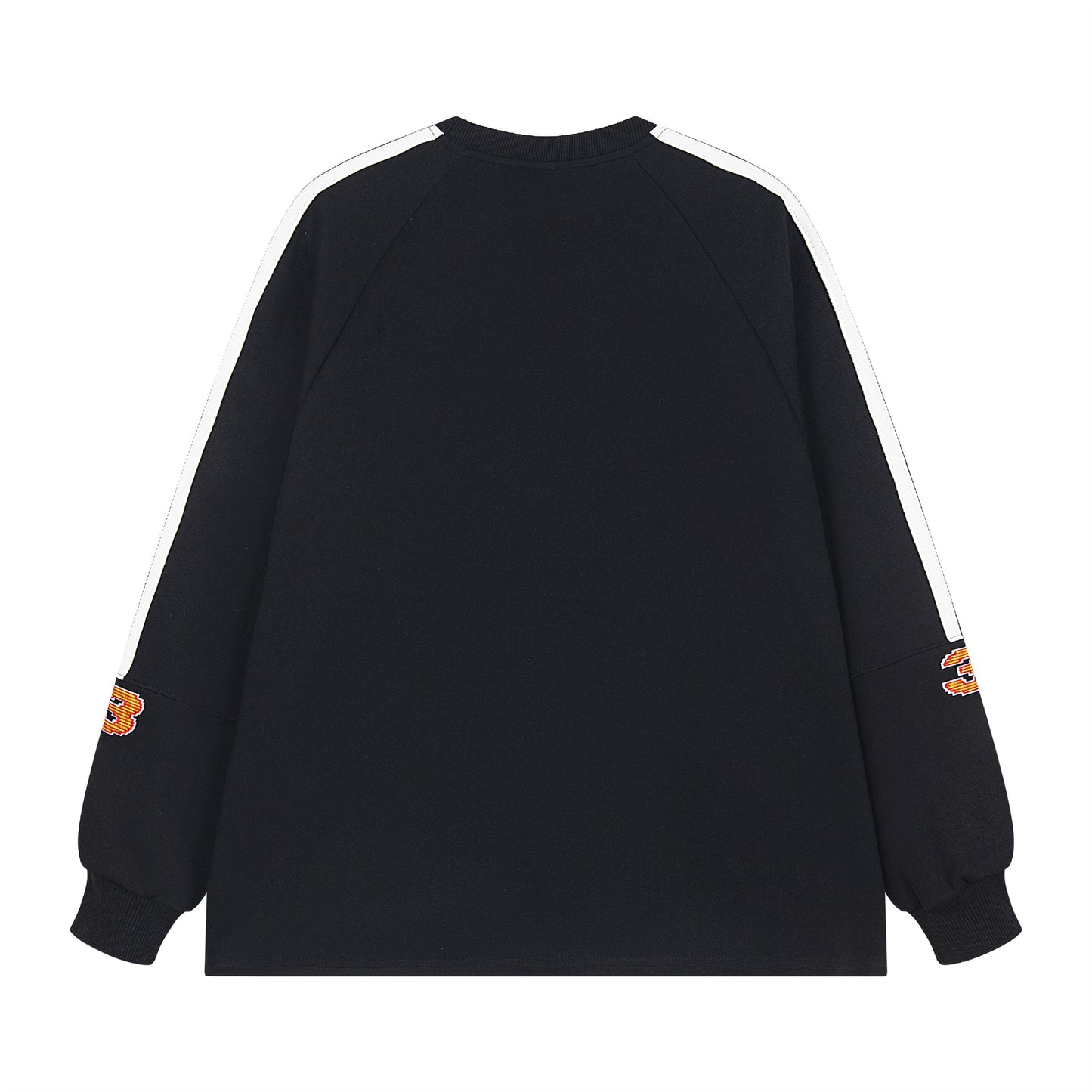 Marcas De Streetwear Embroidered Letter Loose Sweater
