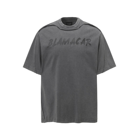 Camisas Retros Summer Crew Neck