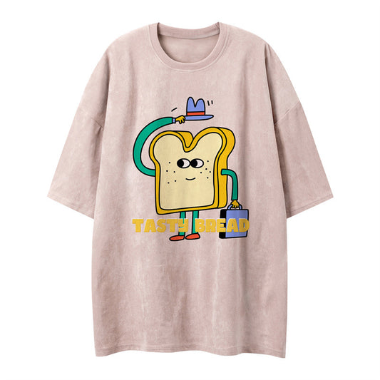 US drip outfits Summer Vintage Casual Loose Short Sleeve T-Shirts
