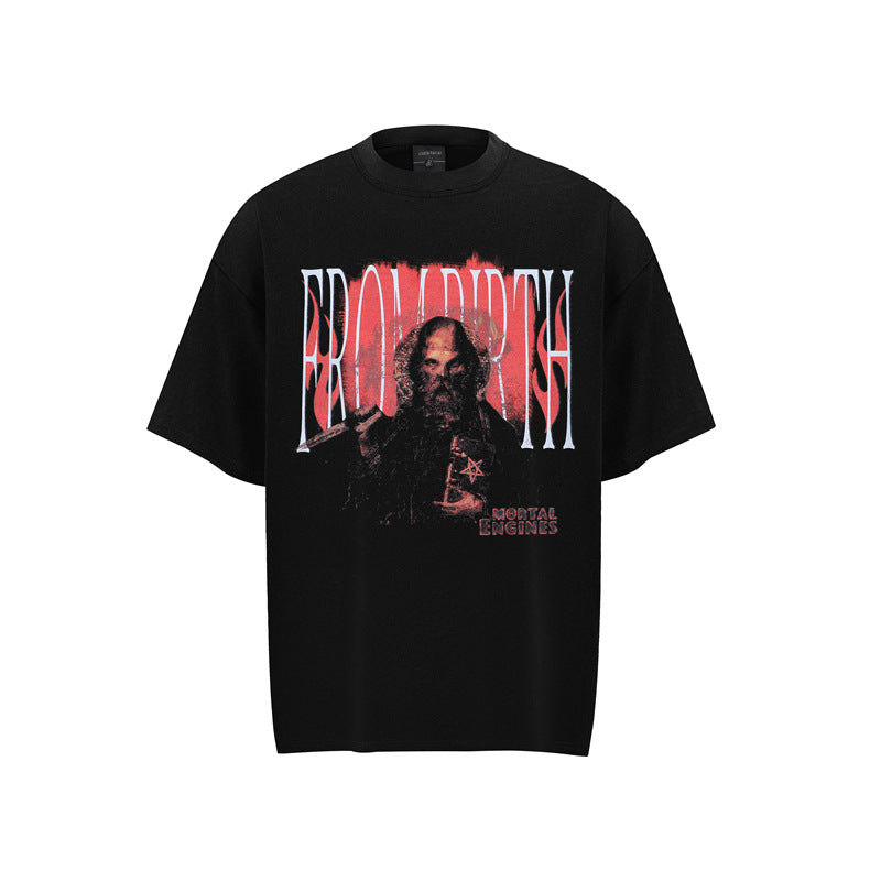 Hip hop clothing new york summer t-shirt short sleeves