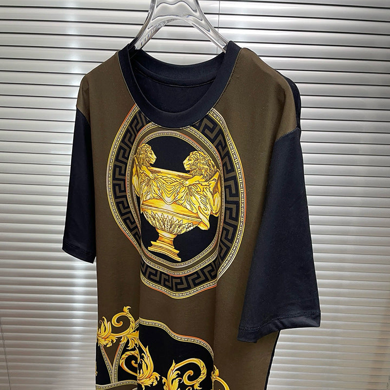 East Coast Shirts Spring/Summer Casual Men's Short Sleeve Crew Neck Men's T-Shirts