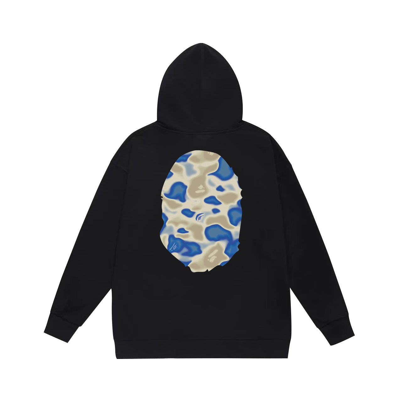 Ape Hoodie Autumn/Winter Letter Print Loose Hoodie Pullover Ape Sweater