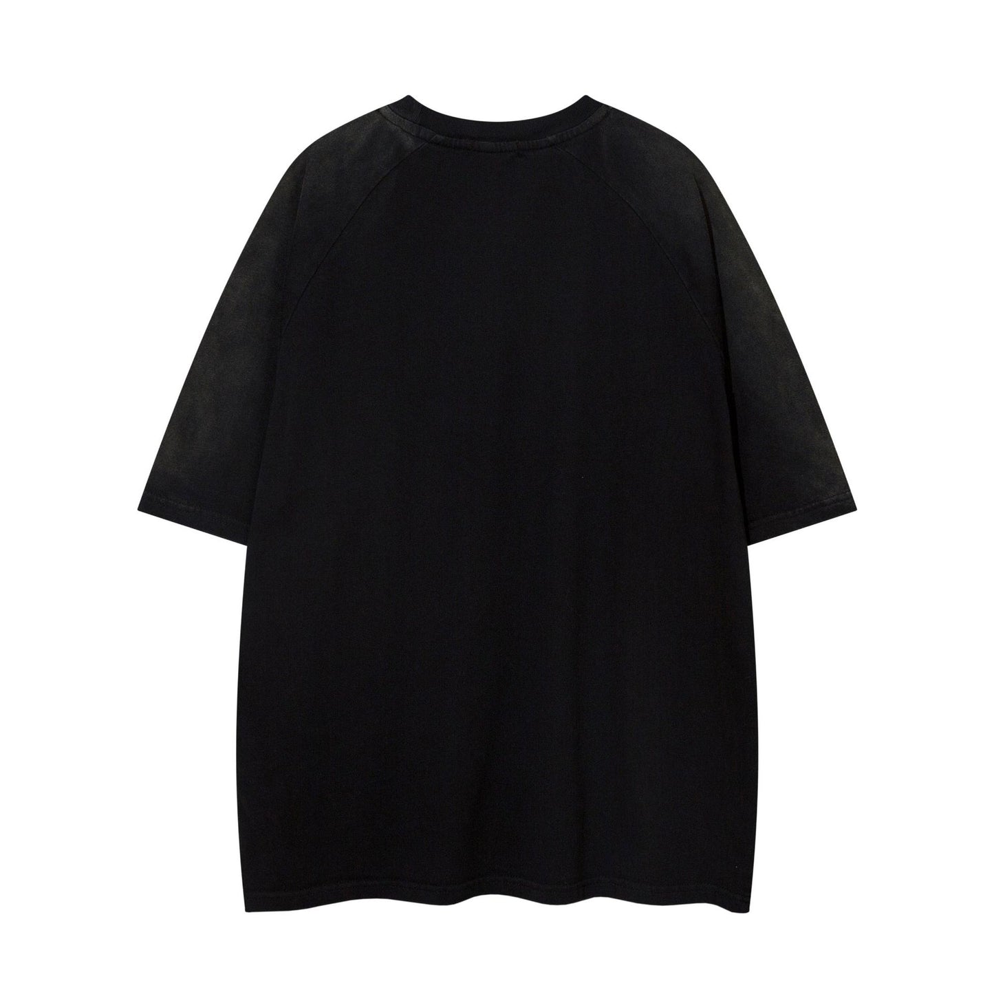 Hip Hop Clothing Vintage Loose Short Sleeve T shirt