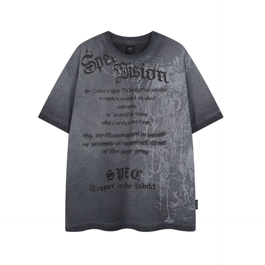 Retro Style Shirt For Men Summer T-Shirt Short Sleeve