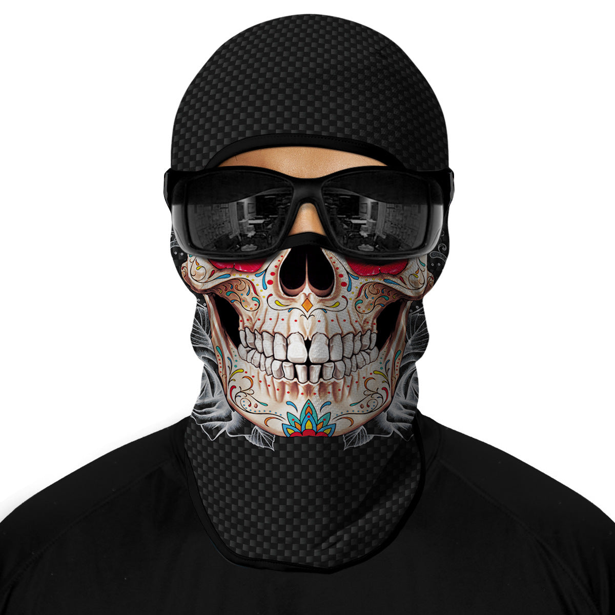 Cycling Windproof Hood Summer Sports Ice Silk Sunscreen Mask Breathable