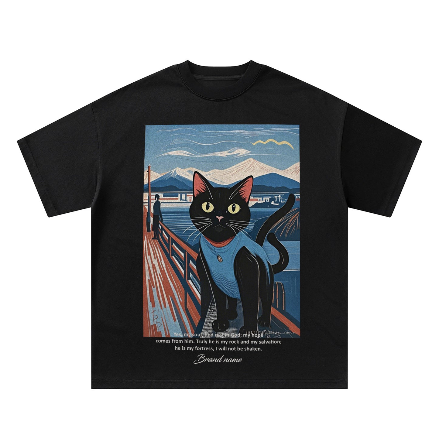 Camisetas streetwear Summer Vintage Pussy Letter Print Casual Loose Short Sleeve T-Shirt