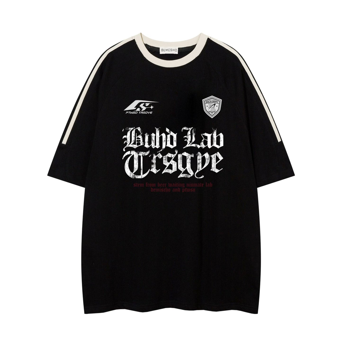 Ye T Shirt Summer Vintage Gothic Print Short Sleeve T-Shirt