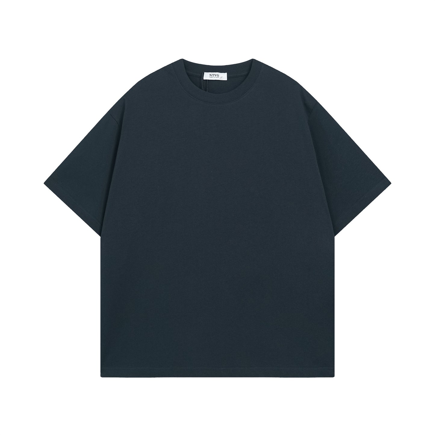 USA Vintage T-Shirt Solid Color Cotton Men's and Women's Summer Loose