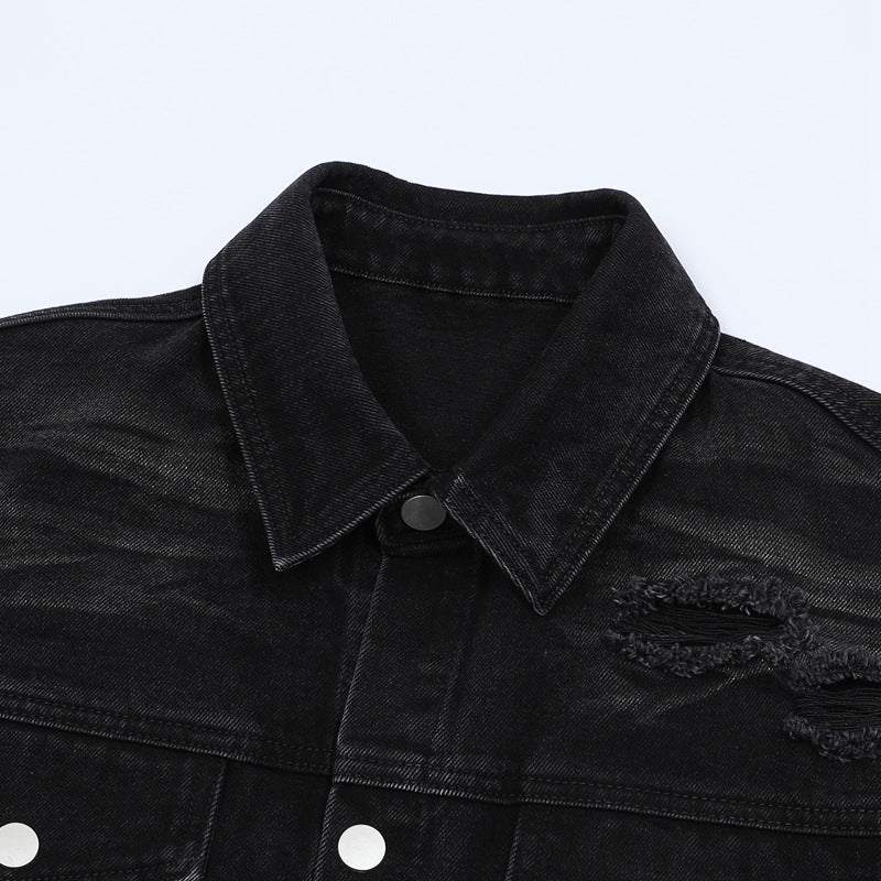 Stone Wash T shirt vintage old jeans