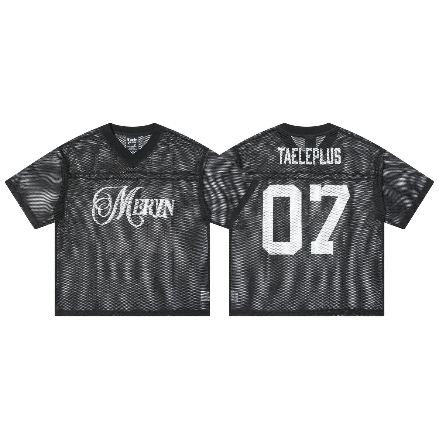 Hip Hop Clothing Summer Hollow T-Shirt Short Sleeve