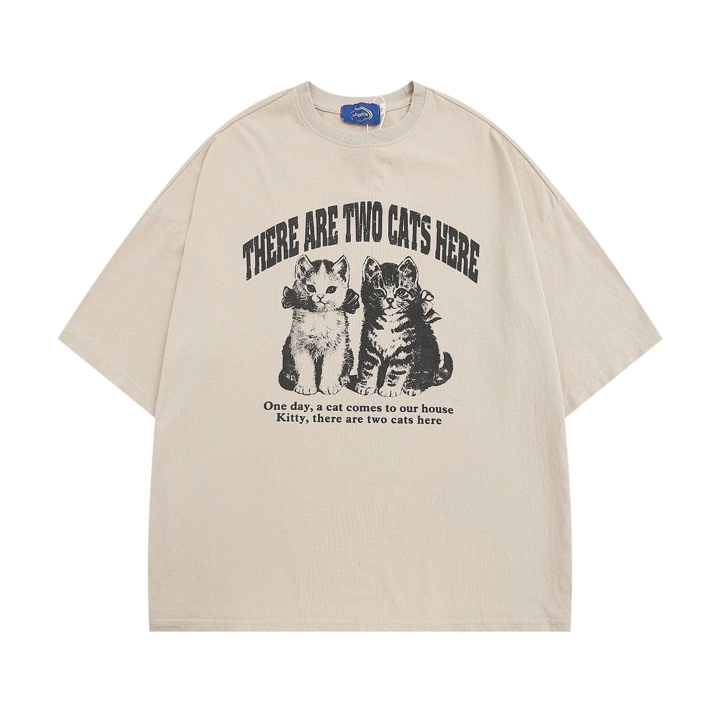 Remeras rock nacional t-shirt loose wash do old cartoon pussy