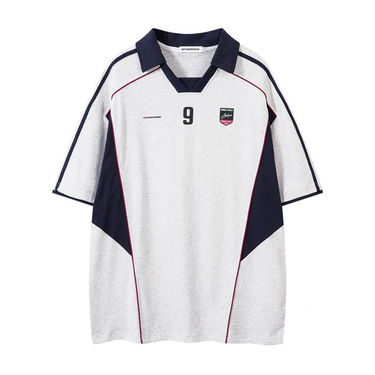 Hip Hop Clothing Summer Lapel POLO Sweatshirt Short Sleeve T-Shirt