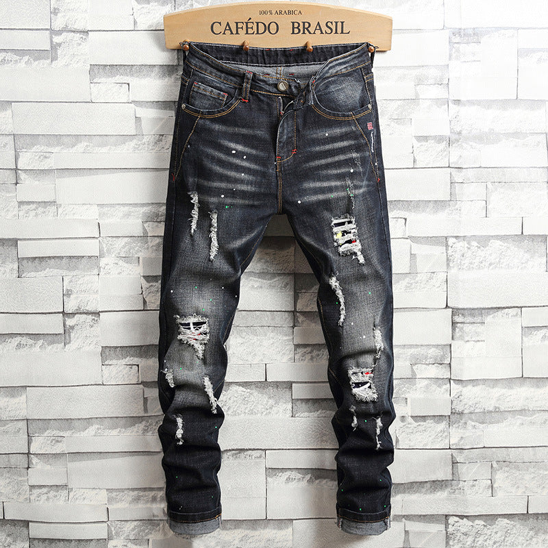 1990 Fashion Jeans Autumn Casual Pants