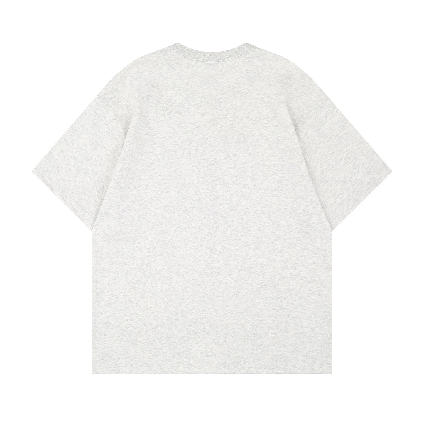 Distorted vintage hip hop loose crew neck t-shirt vintage loose short sleeves