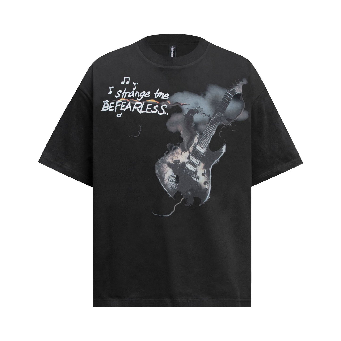 Hustle vintage summer vintage print short sleeve t-shirt