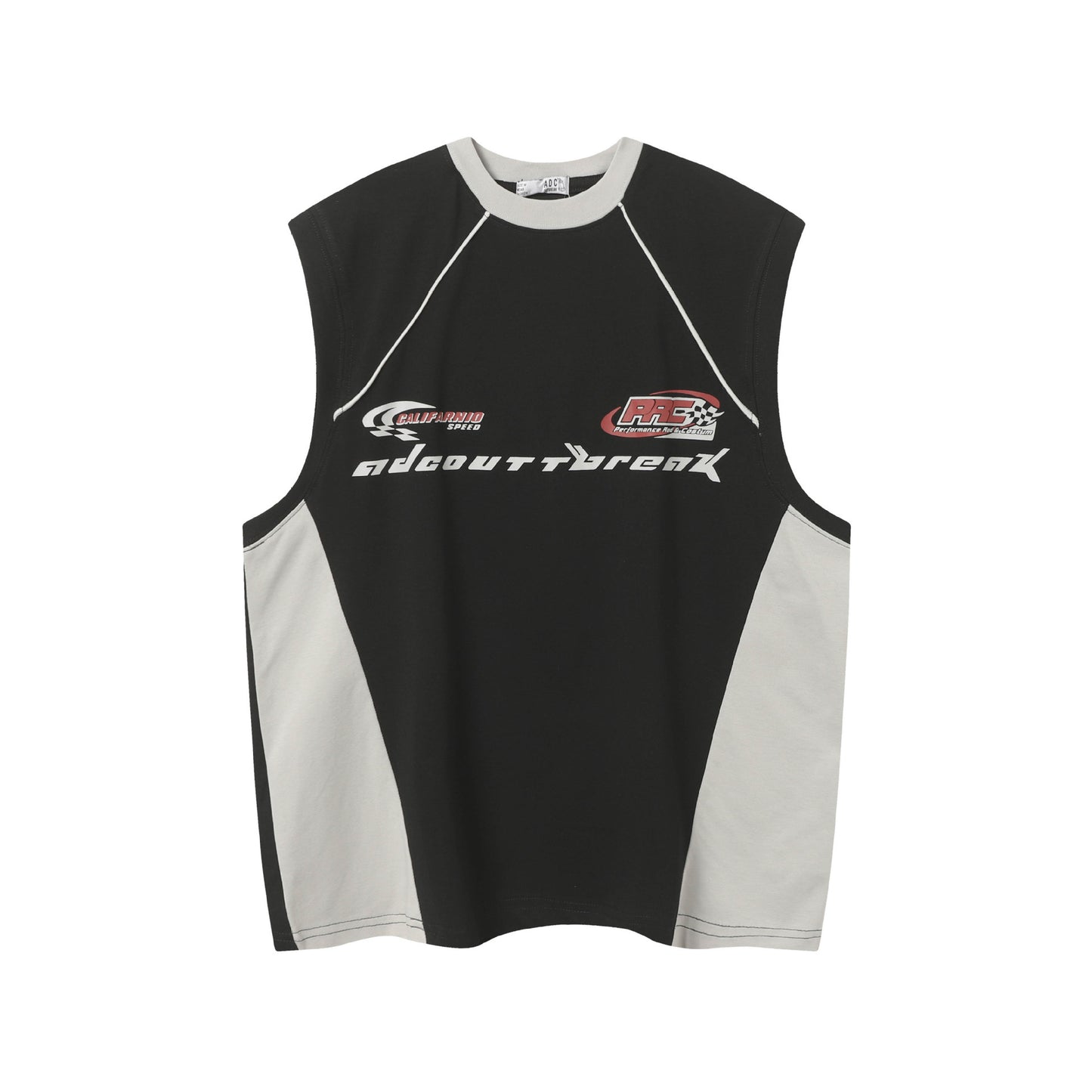 Hip Hop Clothing Racing Suit Vest