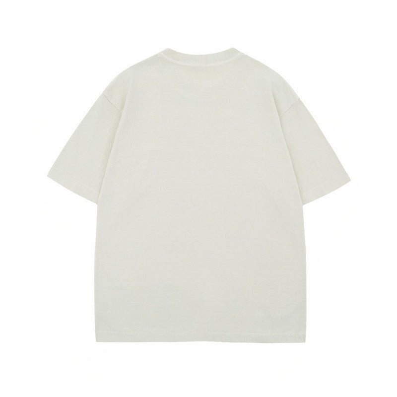 US drip outfits Summer Vintage Pussy Casual Loose Short Sleeve T-Shirts