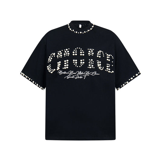 Hip Hop Clothes New York Vintage Alphabet Short Sleeve T-Shirt Summer Casual Top