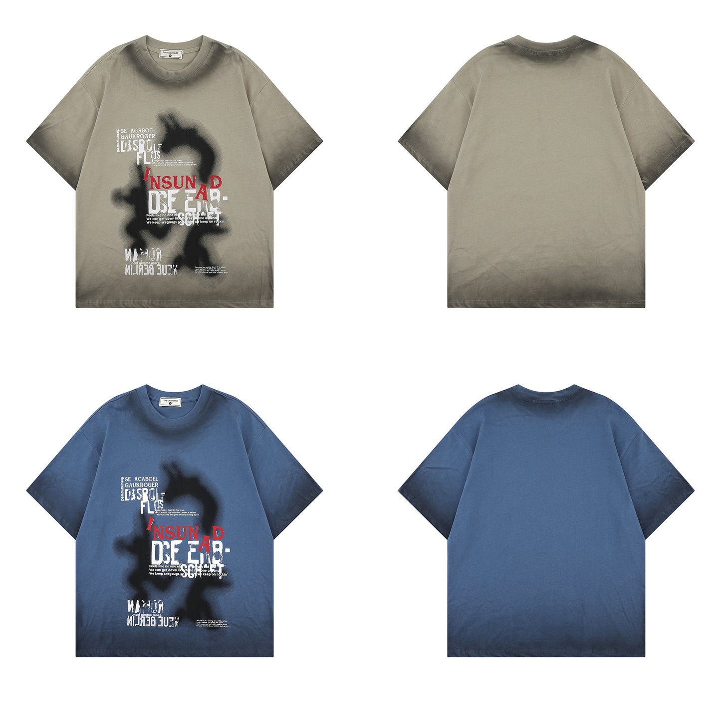 Retro Style Shirt For Men Summer Hip Hop Character T-Shirt Short Sleeve