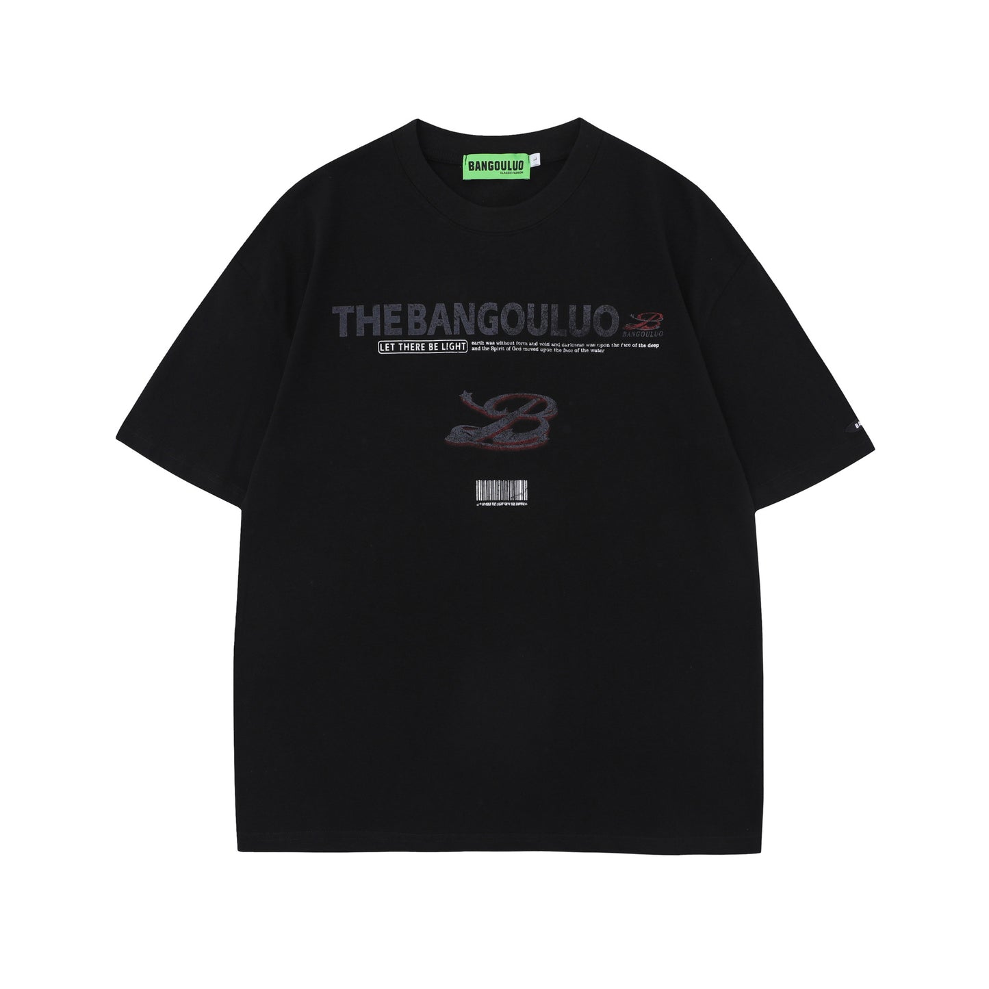 Unisex T-shirts Spring Stripe Size Loose Short Sleeve T-Shirt
