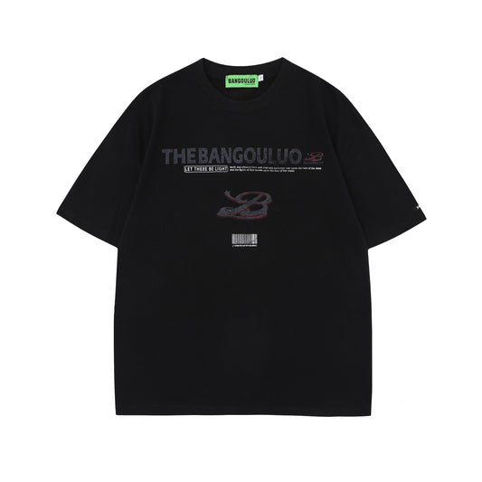 Unisex T-shirts Spring Stripe Size Loose Short Sleeve T-Shirt
