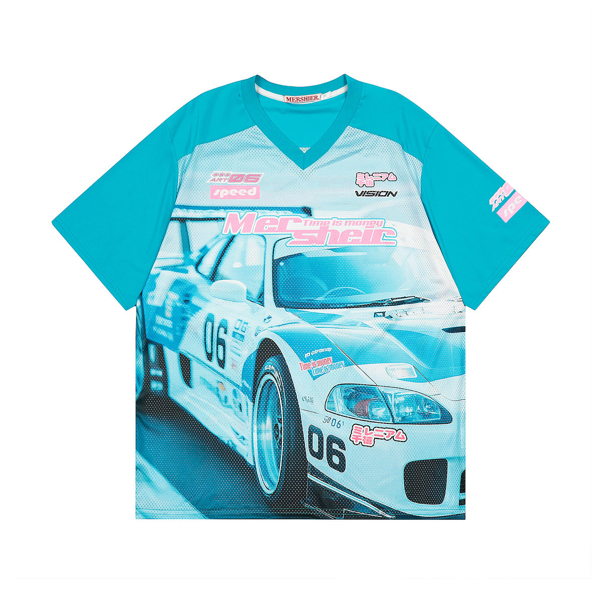Hip hop shirt summer quick drying t-shirt short sleeve