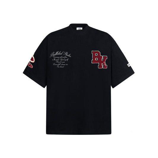 Hip Hop Clothes New York Vintage Embroidered Loose T-Shirt