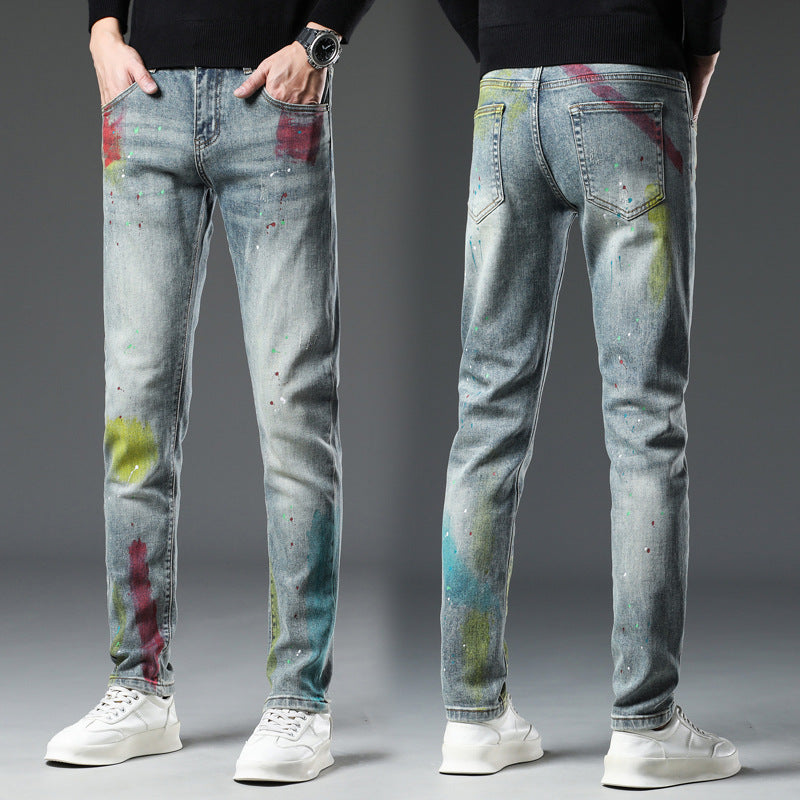 1990 Fashion Jeans Autumn Casual Pants