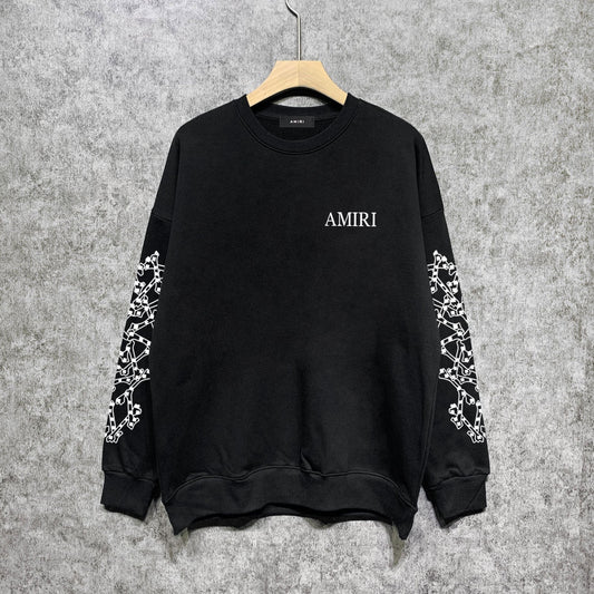 Amiri Hooide Crew Sweatshirts Crew Neck Sweater