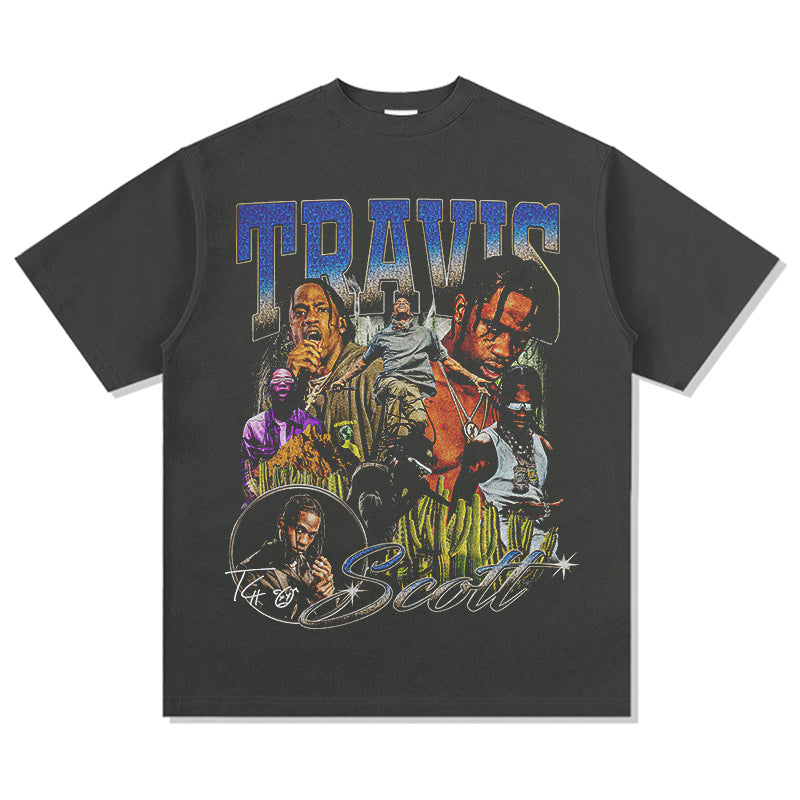 Outfit streetwear Travis Scott T-shirt