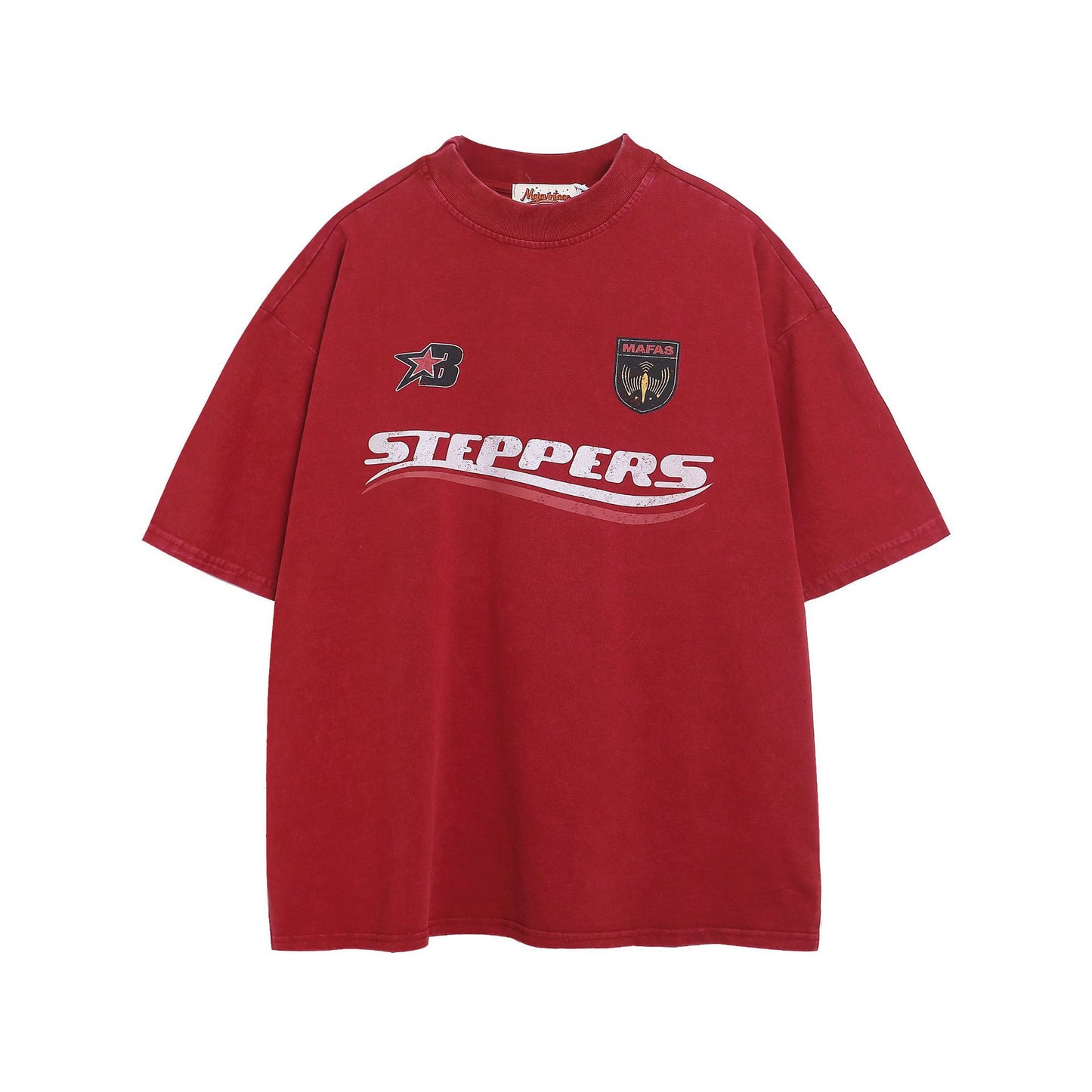 Vestimenta De Los 90 Summer Vintage Washed Old T-Shirt Short Sleeve