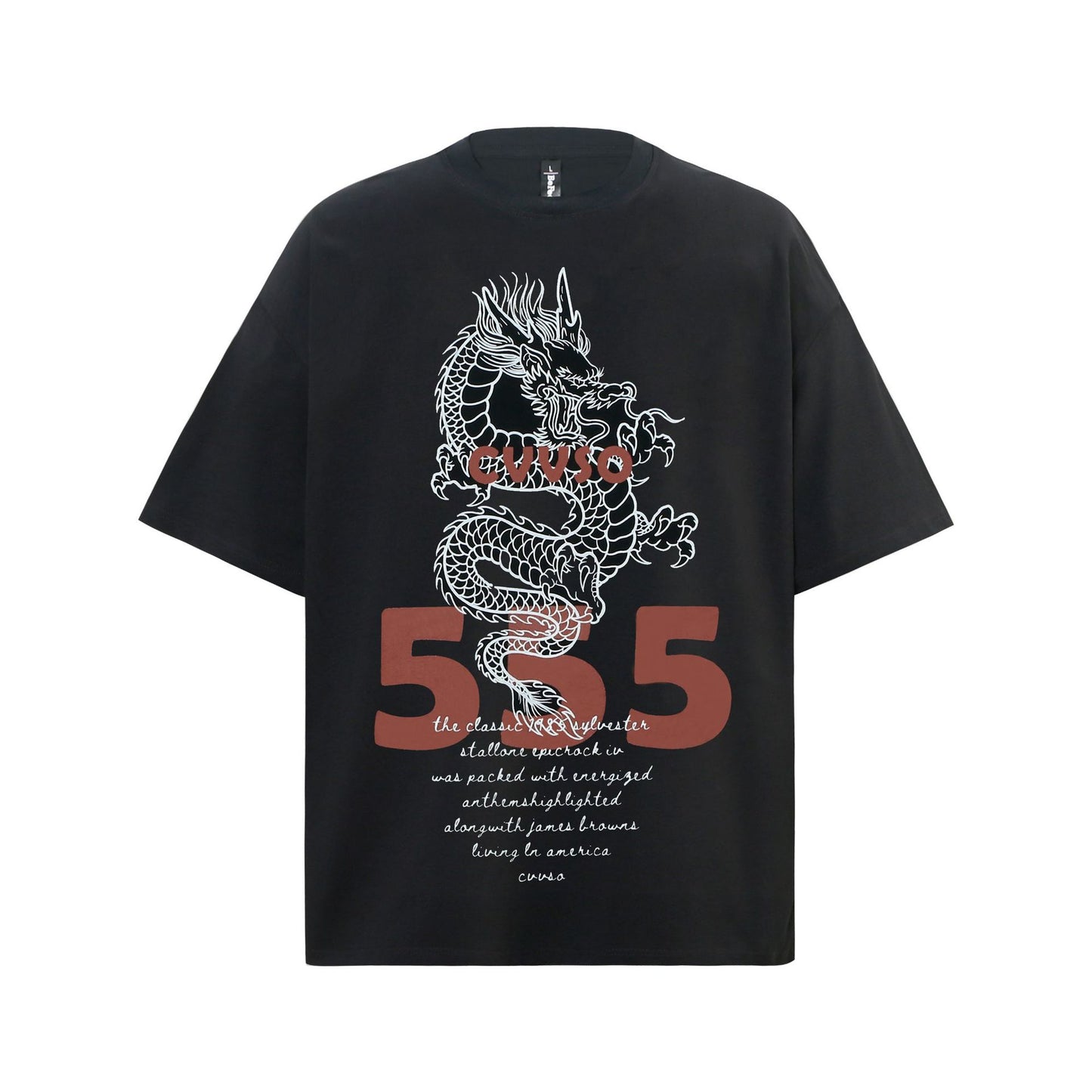 80s And 90s Vintage T Shirts Letter Short Sleeve Men's and Women's Summer Loose