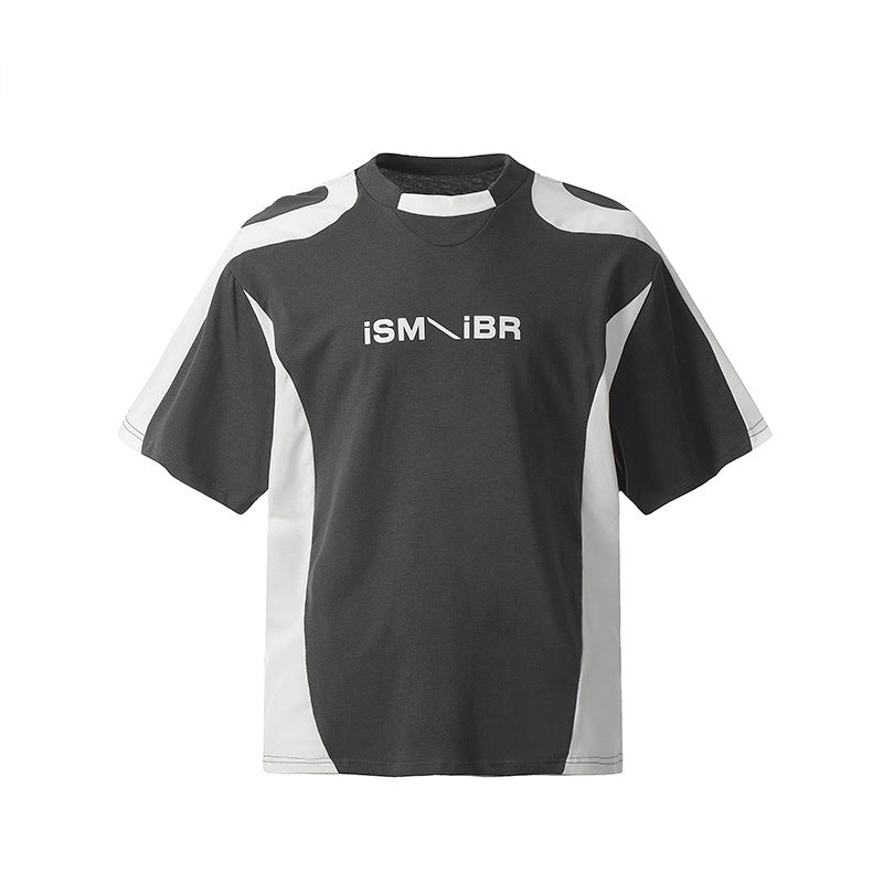 Marcas De Streetwear Vintage Short Sleeve T-Shirt Cleanfit Loose Top