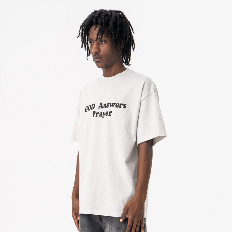 Vic Streetwear Summer Crew Neck Short Sleeve T-Shirt