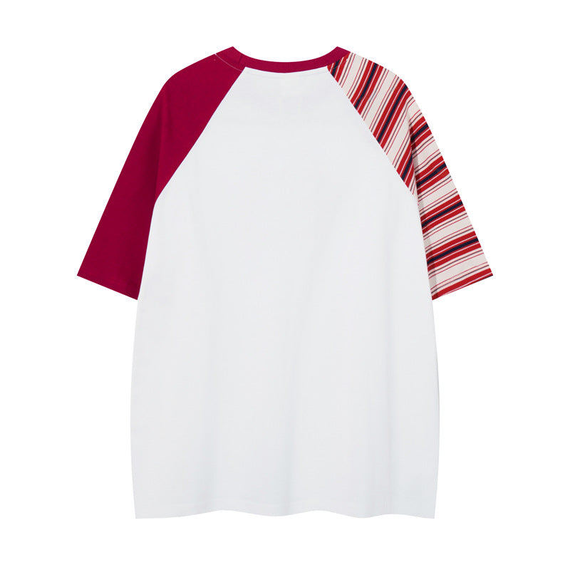Casual Street Wear Summer Short Sleeve T-Shirt Loose Top