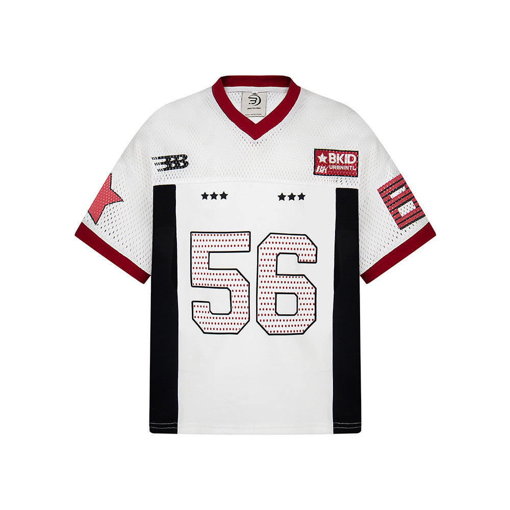 Nostalgia T Shirts Vintage Short Sleeve T-Shirt Summer Sports Jerseys
