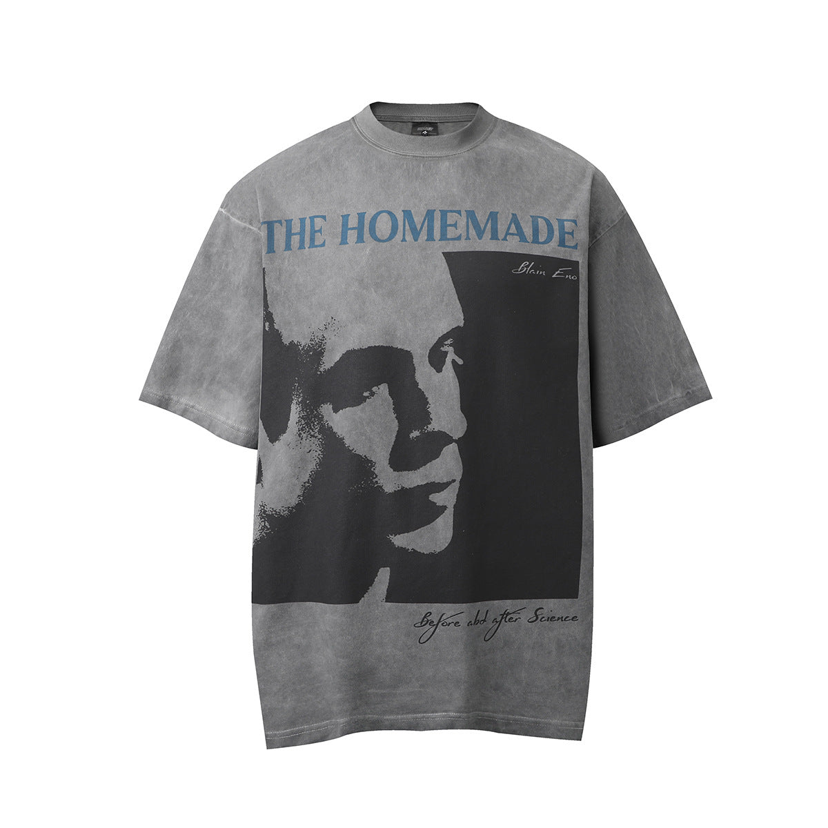 1990 Fashion T-Shirt Loose Wash Old Short Sleeve