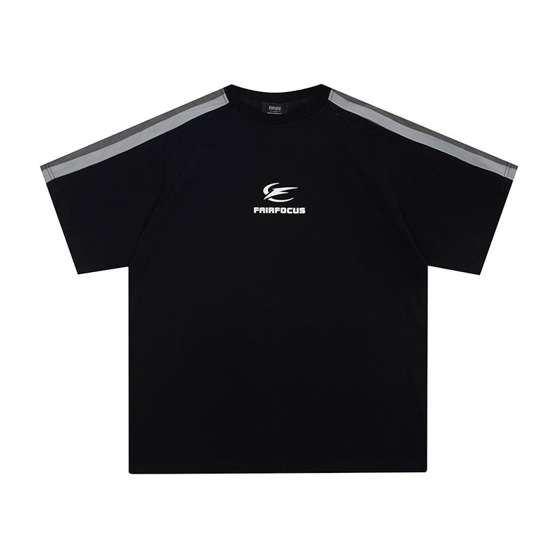 Marcas De Streetwear Vintage Short Sleeve T-Shirt Loose Top