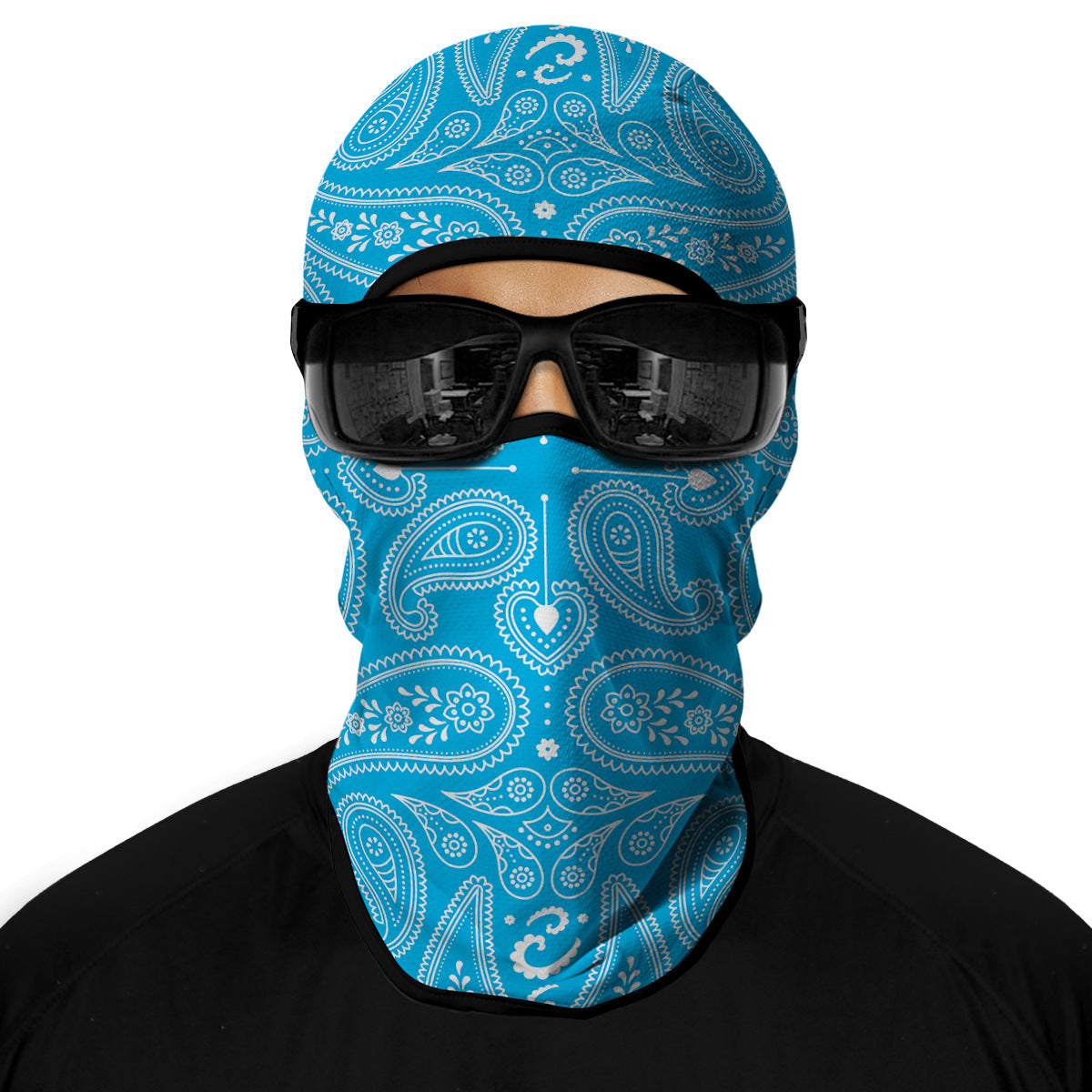 Cycling Windproof Hood Ice Silk Sunscreen Headgear Face Protection Breathable Sunscreen