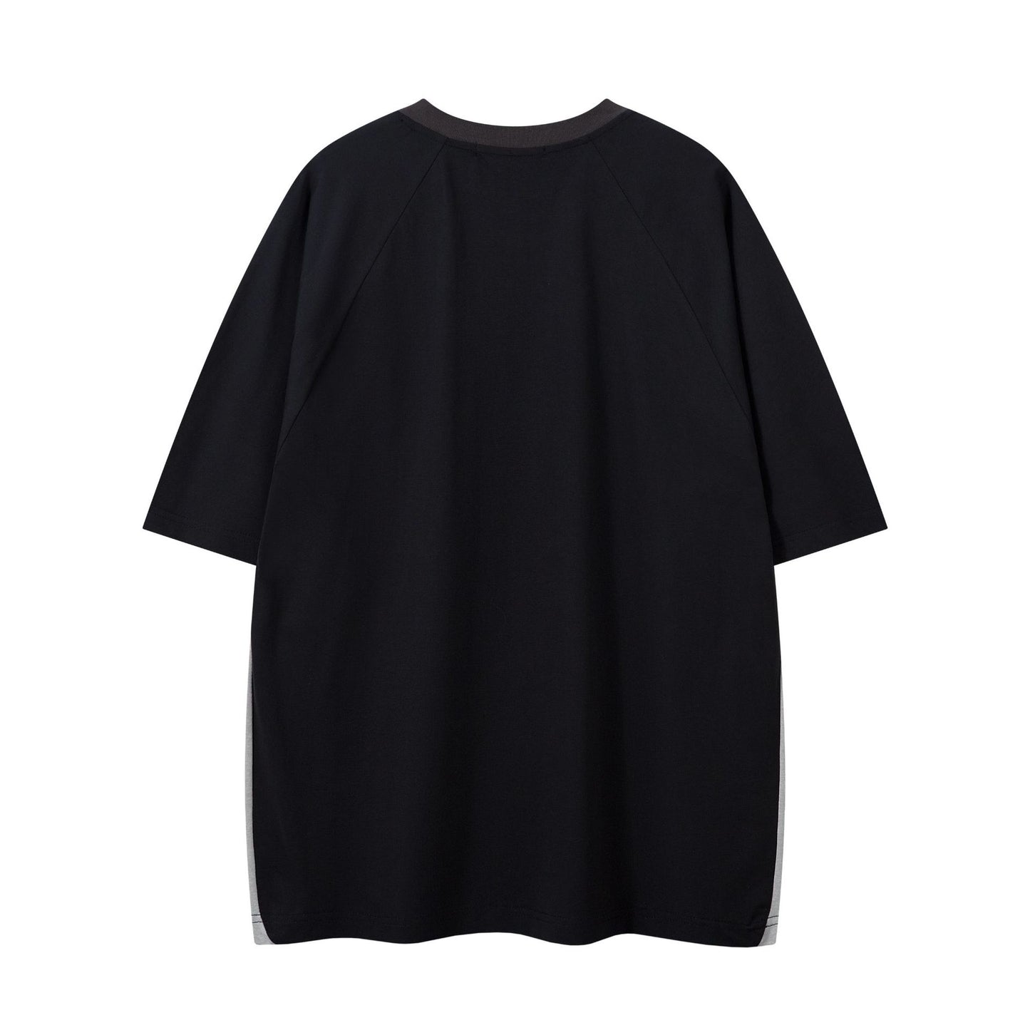 Hustle vintage summer short sleeve t-shirt loose
