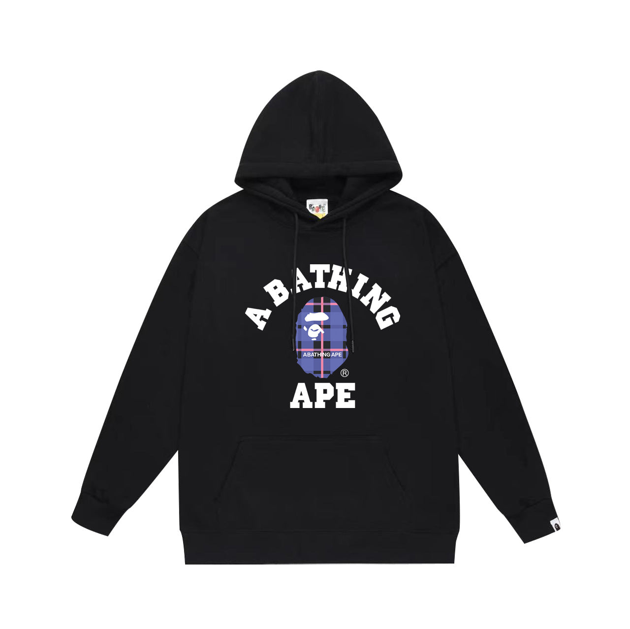 Ape Hoodie Autumn/Winter Letter Print Loose Hoodie Pullover Ape Sweater