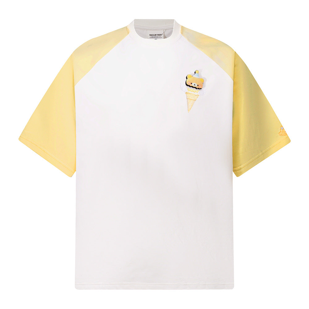 New York Hip Hop Style Vintage Summer Short Sleeve T-Shirt