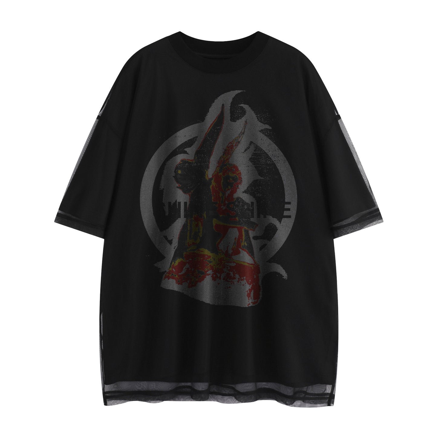 Camisetas streetwear Summer Vintage Muse Pattern Casual Loose Short Sleeve T-Shirt